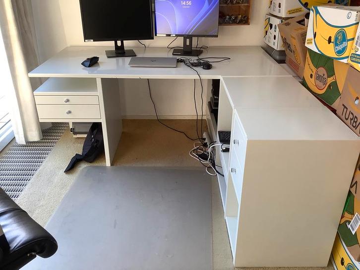 Mooi groot bureau, Huis en Inrichting, Bureaus, Bureau, Ophalen