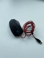 Zwarte gaming muis, Computers en Software, Muizen, Rechtshandig, Muis, Gaming muis, Ophalen of Verzenden