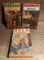 Zola , Maupassant Balzac, Ophalen of Verzenden, Gelezen