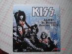 kiss live in detroit 1976 dubbel lp gekleurd, Autres formats, Pop rock, Neuf, dans son emballage, Envoi