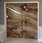 Stoer hout om zelf epoxy bladen te gieten uit voorraad, Ophalen, Nieuw