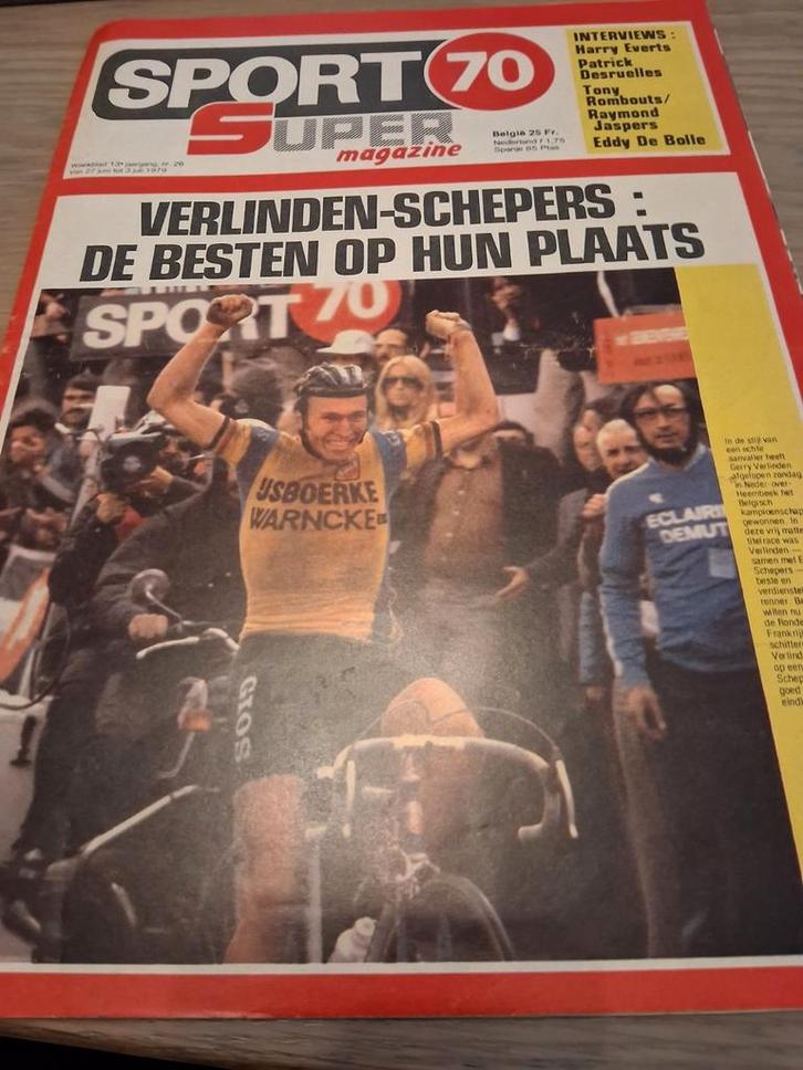 Weekblad Sport 70 – n 26–27/6-3/7/1979-BK wielrennen + Tour, Boeken, Sportboeken, Gelezen, Ophalen of Verzenden