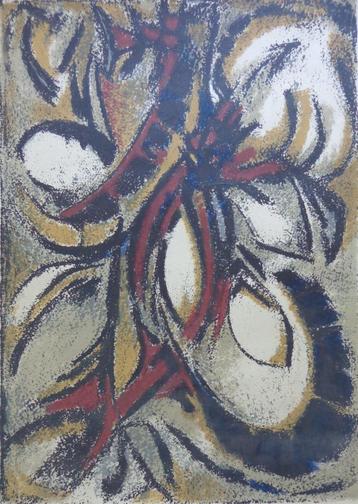 ALEX SMADJA / COMPOSITIE / KLEURLITHO / 56x42cm / SIG beschikbaar voor biedingen