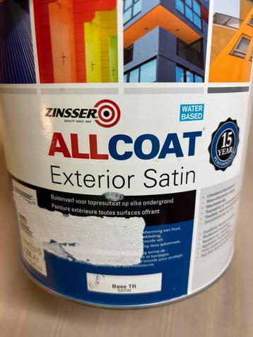 Allcoat exterior donkergroene lak 2,5liter beschikbaar voor biedingen