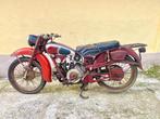 1948 Moto Guzzi 250 Airone "Astorino", Motoren, 250 cc, 11 kW of minder, 1 cilinder, Naked bike