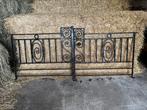 Rustieke smeedijzeren tuinpoort, Tuin en Terras, Tuinpoorten, Ophalen, Gebruikt, Staal, 100 tot 150 cm
