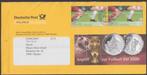 DUITSLAND - Postwaardestuk E.K. Voetbal 2008 + WEIDEN, Postzegels en Munten, 1990 tot heden, Verzenden, Gestempeld