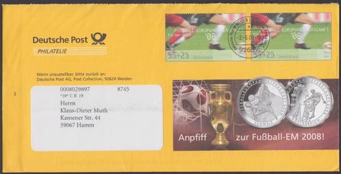 ALLEMAGNE - Entier postal E.K. Football 2008 + PRAIRIES, Timbres & Monnaies, Timbres | Europe | Allemagne, Affranchi, 1990 à nos jours