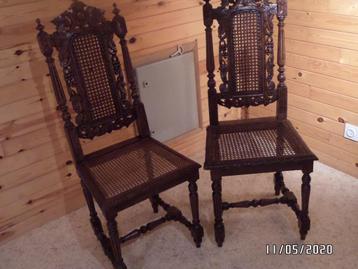 2 chaises vintage