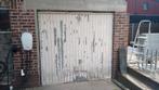 Garagepoort wit, 200 cm ou plus, Utilisé, Porte coulissante, Enlèvement ou Envoi