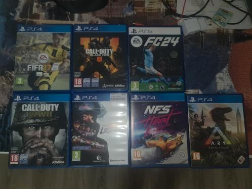 Ps4 games + ps4 slim met controller, Games en Spelcomputers, Games | Sony PlayStation 4, Gebruikt, Ophalen