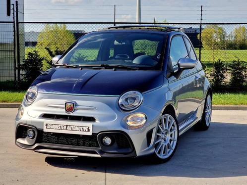 Abarth 695 1.4T * RIVALE * PANO * LEDER * MAHONIE * LIMITED, Auto's, Abarth, Bedrijf, Te koop, ABS, Airbags, Airconditioning, Android Auto
