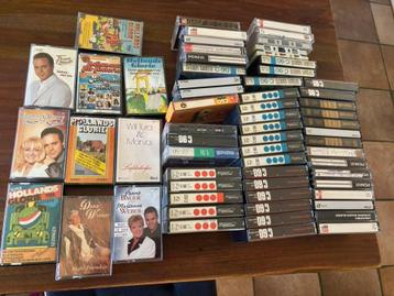 Oude cassettebandjes ( 63 cassettes ) beschikbaar voor biedingen