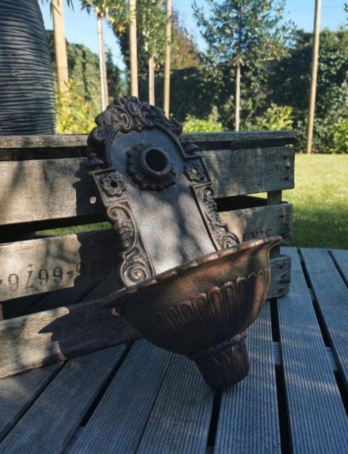 Muurfontein, Tuin en Terras, Waterpartijen en Fonteinen, Nieuw, Fontein, Gietijzer, Ophalen