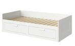 Bed uitschuifbaar met onderberger inclusief matras, Ophalen, Verstelbaar, 90 cm, Eenpersoons