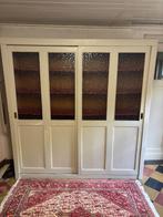 vintage wandkast met schuifdeuren, Antiek en Kunst, Ophalen