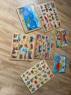 Lot houten puzzels - geen koerierdiensten, Kinderen en Baby's, Ophalen, Gebruikt