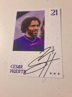 Gesigneerd kaartje Cesar Huerta, Ophalen of Verzenden, Nieuw