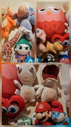 Lot de 18 peluches et 1 figurine., Enlèvement