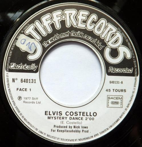 Elvis Costello ‎– Mystery Dance / Pay It Back '7, CD & DVD, Vinyles Singles, Comme neuf, Single, Autres genres, 7 pouces, Enlèvement ou Envoi