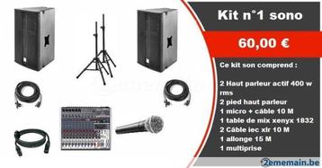 Location de sonorisation beschikbaar voor biedingen