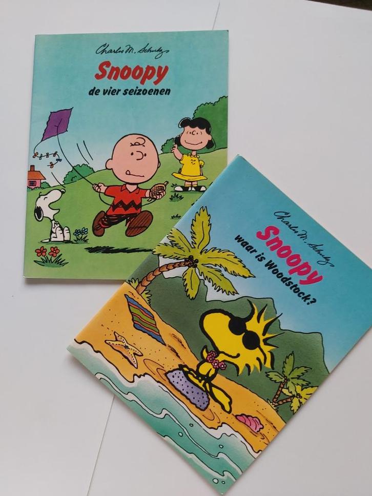 Lot - 2 boekjes Snoopy, Boeken, Humor, Zo goed als nieuw, Ophalen of Verzenden