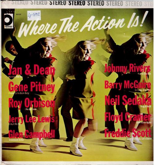 Vinyl, LP   /   Where The Action Is!, CD & DVD, Vinyles | Autres Vinyles, Autres formats, Enlèvement ou Envoi