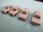 Fleischmann 4 voitures GOLF 1/87, Ophalen of Verzenden, Gebruikt, Overige typen, Fleischmann