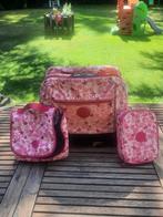 Pack cartable à roulettes + plumier + sac à dîner Kipling, Enlèvement ou Envoi, Comme neuf, Porte-documents ou Cartable