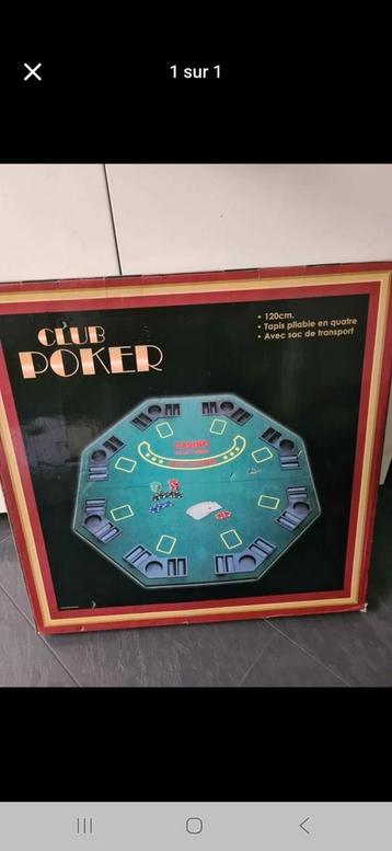 Tafelpoker beschikbaar voor biedingen
