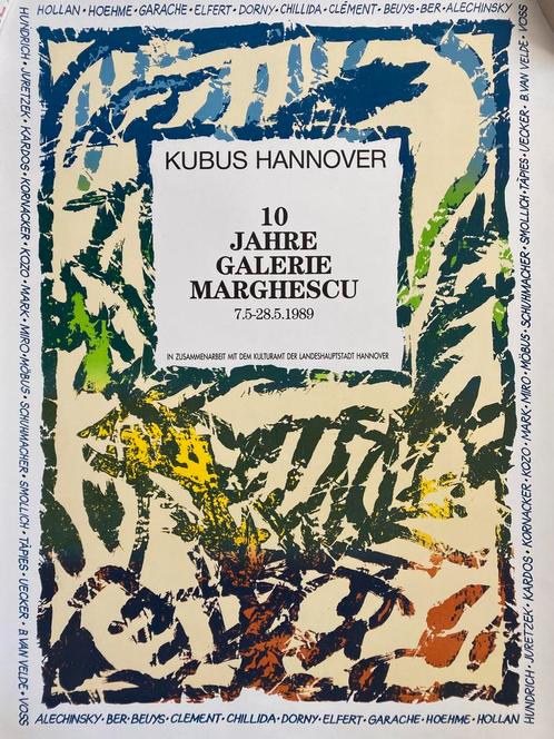 Pierre Alechinsky - Affiche, Verzamelen, Posters, Ophalen of Verzenden