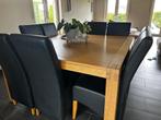 Tafel, vierkant, eik, Huis en Inrichting, Ophalen, Vierkant
