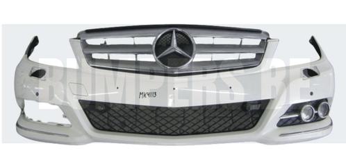 Bumper Mercedes C Klasse W204 Facelift 11-14 A2048805547 Voo, Auto-onderdelen, Carrosserie, Bumper, Voor, Gebruikt, 6 maanden garantie