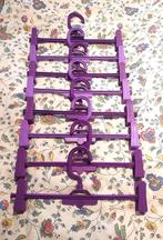 8 Cintres Mondex pour jupe ou pantalon - plastique violet, Ophalen of Verzenden, Zo goed als nieuw, Kunststof, Kinderen en Volwassenen