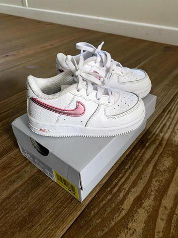 Nike Force 1 (TD) - sneakers laag - white / pink glaze - 25