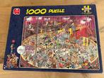 PUZZEL Het Circus JAN VAN HAASTEREN, Ophalen of Verzenden, 500 t/m 1500 stukjes, Gebruikt, Legpuzzel