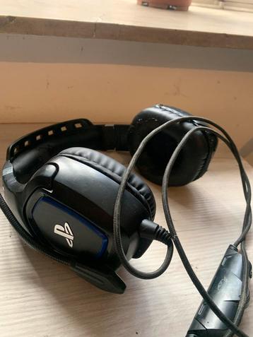 PlayStation-headset, PS4, PS5, pc, met microfoon beschikbaar voor biedingen