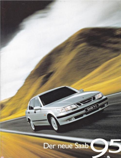Brochure Saab 9-5 Sedan 06-1997 DUITSLAND, Livres, Autos | Brochures & Magazines, Utilisé, Autres marques, Enlèvement ou Envoi