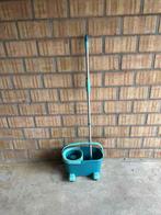Leifheit Clean Twist Disc Mop Compleet Systeem met wieltjes, Huis en Inrichting, Schoonmaakartikelen, Ophalen, Mop of Dweil