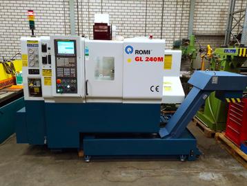 Romi GL240M, CNC draaibank met aangedreven gereedschap beschikbaar voor biedingen