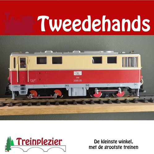 LGB 21962 G ÖBB Diesellok 2095.05 Digitaal, Hobby en Vrije tijd, Modeltreinen | Overige schalen, Zo goed als nieuw, Locomotief