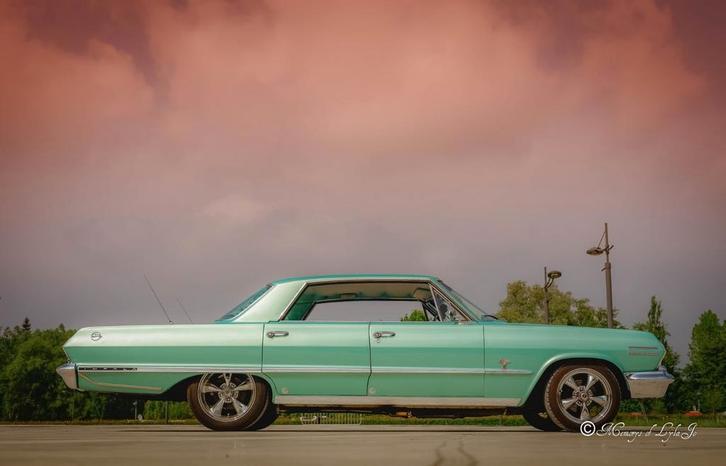 Chevrolet Impala 1963 Oldtimer, Auto's, Oldtimers, Particulier, Chevrolet, Benzine, Automaat, Achterwielaandrijving, Ophalen