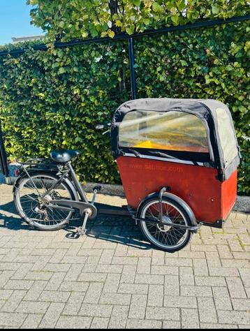 Babboe big elektrische Bakfiets zonder acu ! beschikbaar voor biedingen