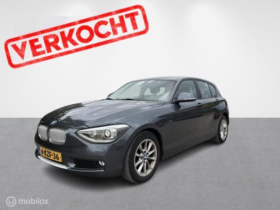 BMW 1-serie 116d Executive /Aut /Urban /Leer /Navi, Auto's, BMW, 1 Reeks, ABS, Airbags, Airconditioning, Alarm, Bluetooth, Boordcomputer