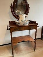 Pracht lampetkant met spiegel, Huis en Inrichting, Tafels | Kaptafels, Ophalen, Gebruikt