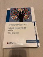 Socialezekerheidsrecht toegepast (achtste editie), Boeken, Ophalen of Verzenden, Zo goed als nieuw, Nederlands, Dirk Heylen; Christiaan Mertens