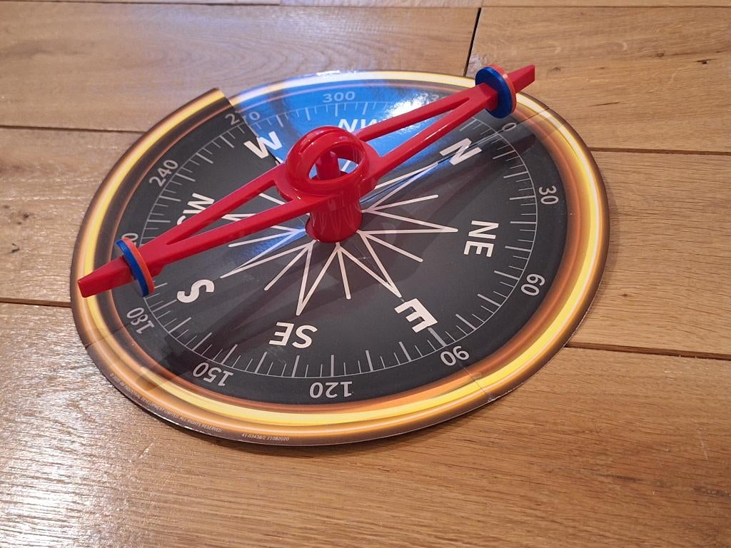 Kidzlabs Compass, Kinderen en Baby's, Speelgoed | Educatief en Creatief, Ophalen of Verzenden, Zo goed als nieuw, Ontdekken