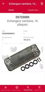 Bulex Echangeur sanitaire, 16 plaques (100% neuf), Enlèvement ou Envoi, Neuf