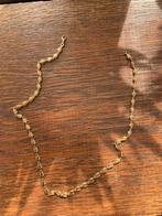 Prachtige halsketting goldplated ( met een laagje goud ), Ophalen of Verzenden, Nieuw, Goud, Goud