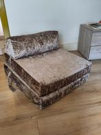 3 delige vouwmatras - logeerbed, Ophalen, Gebruikt, Crème, 190 cm of minder